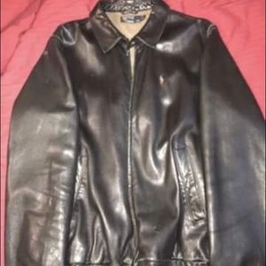 Polo Lambskin Leather Jacket